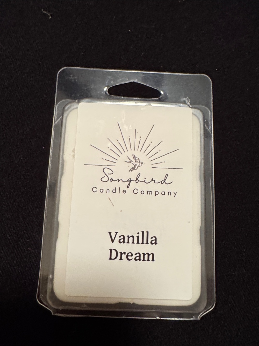 Bundle 3 for $10. Songbird Candle Company "Vanilla Dream" Wax Melts - cream